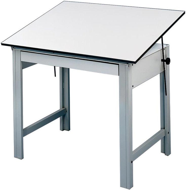 Buy Cheap Four Post Compact Drawing Table by Alvin | Shop Office Furniture