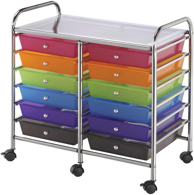 Twelve Drawer Storage Cart by Alvin