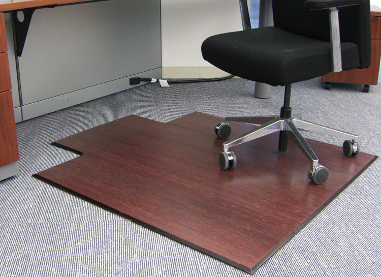 47" x 51" Bamboo Tri Fold Chair Mat by Anji Mountain