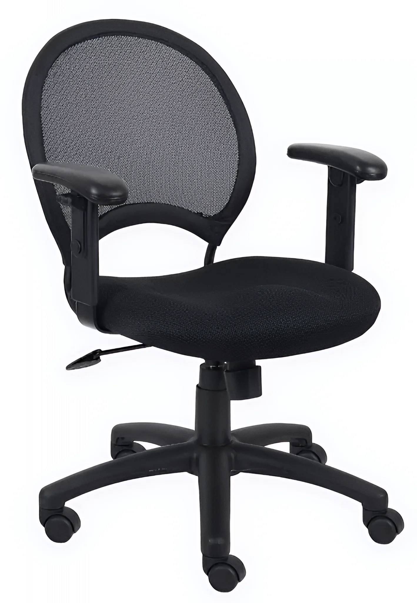 Mesh Task Chair with Mesh Back and Fabric Seat by WFB Designs