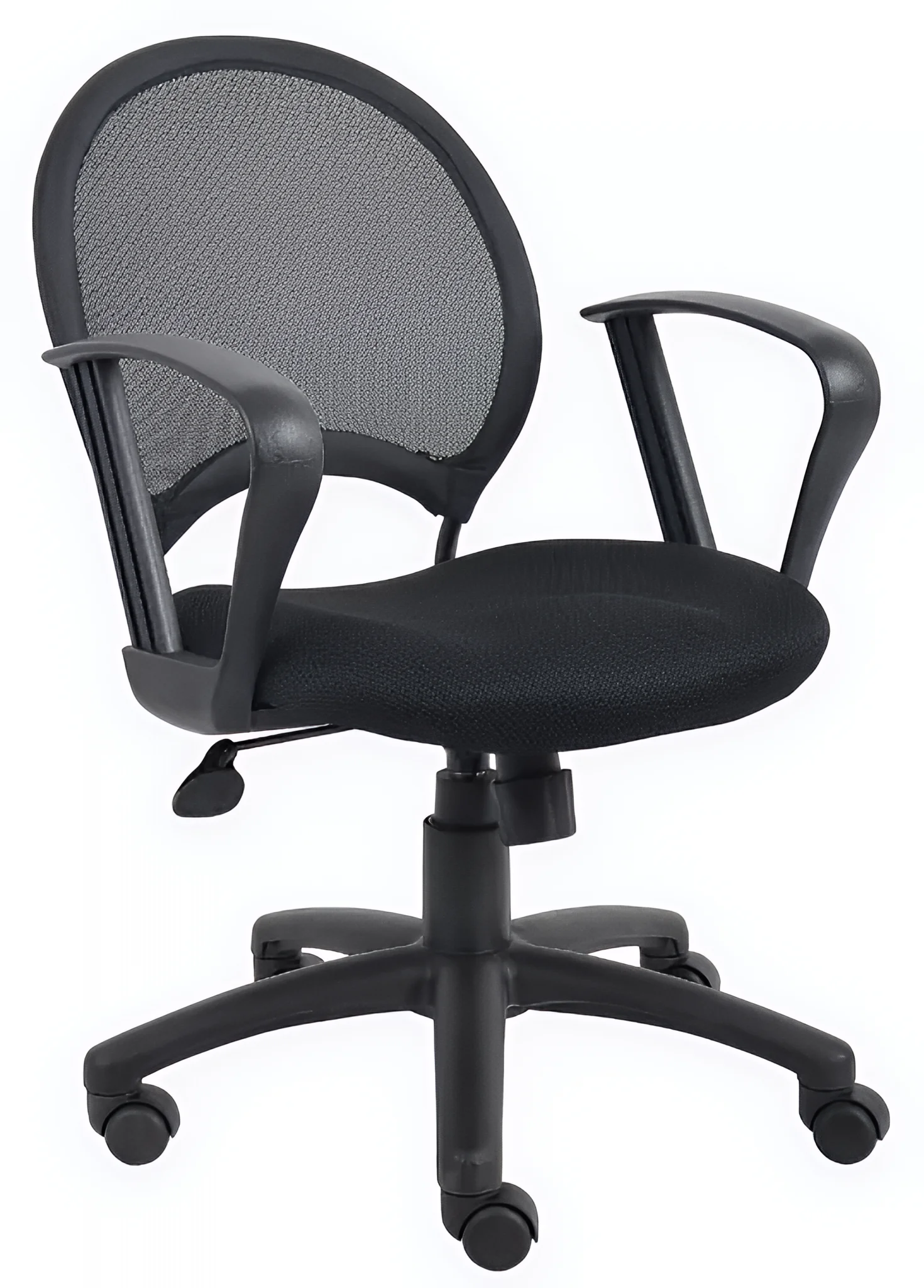 Task Chair with Mesh Back and Fabric Seat by WFB Designs