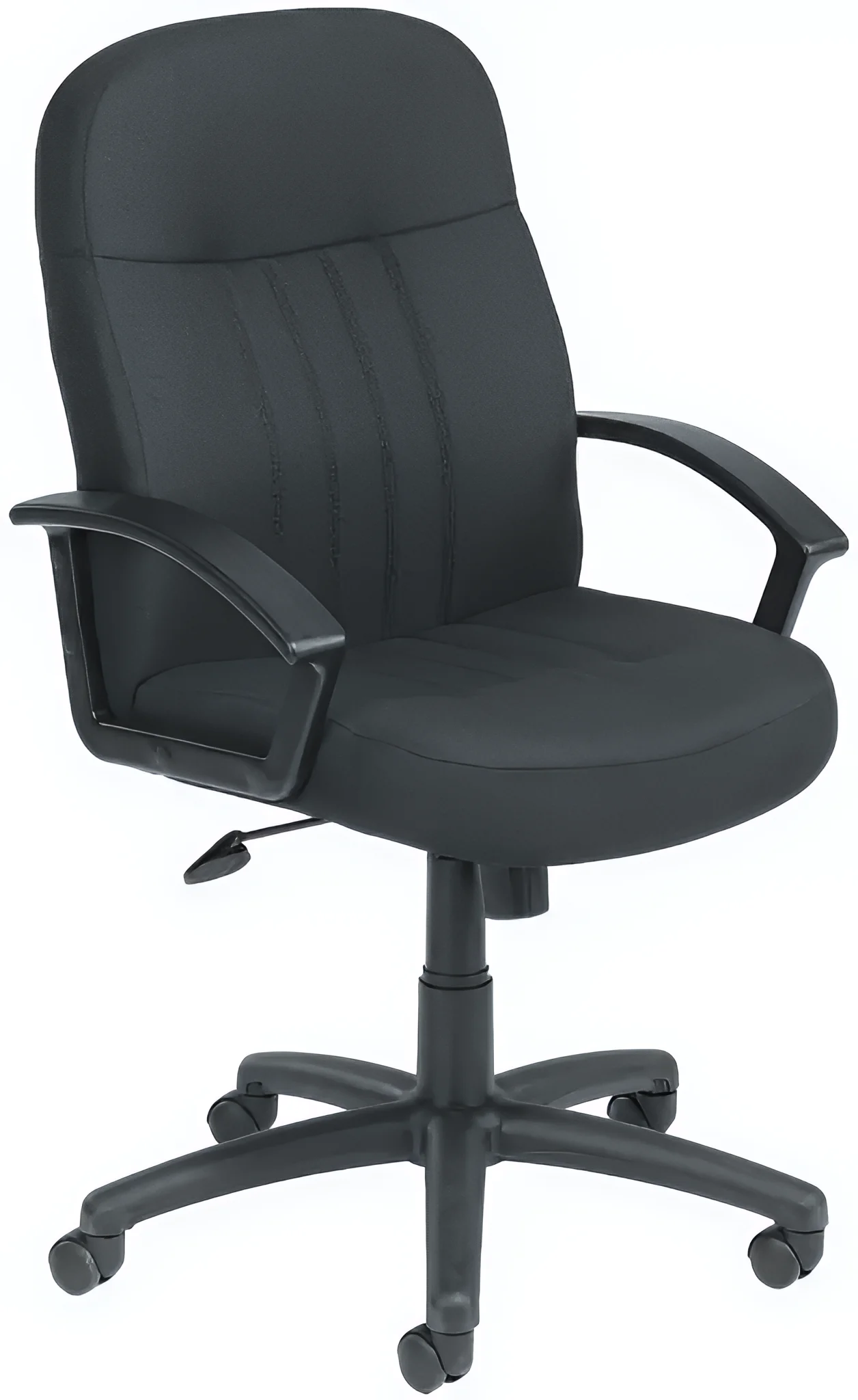 High Back Fabric Executive Chair by WFB Designs in Black