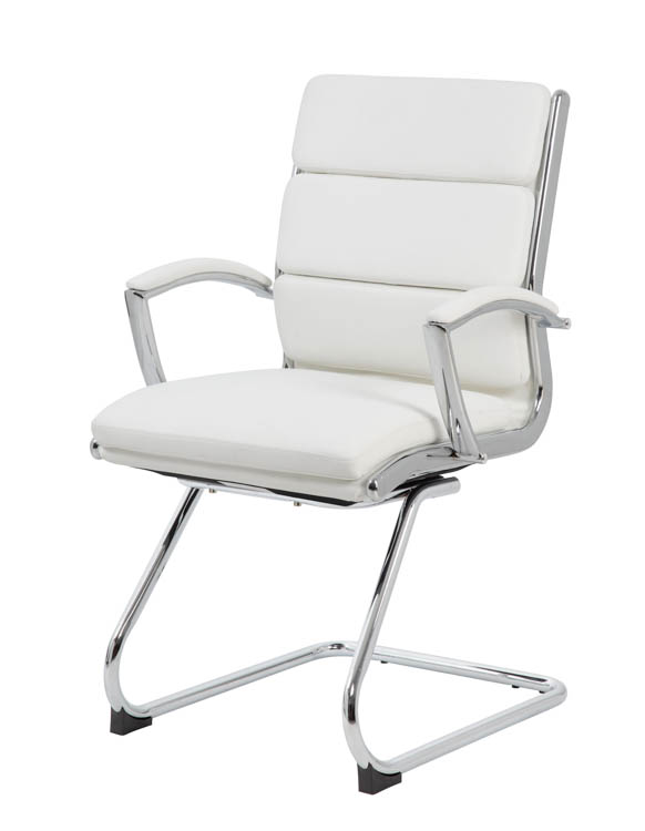 Executive CaressoftPlusÃ¢Â„Â¢ Guest Chair with Metal Chrome Finish by WFB Designs
