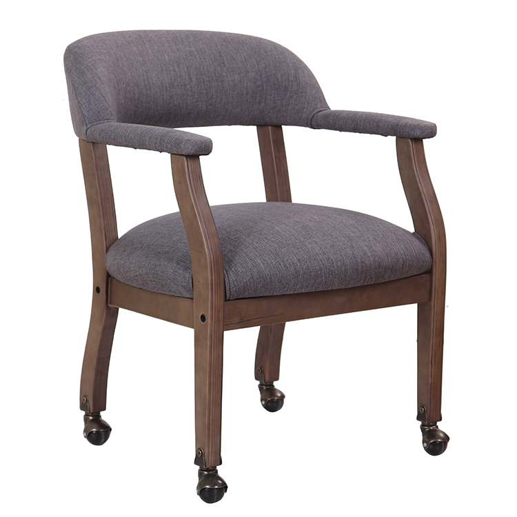 Captains Accent Chair With Casters by WFB Designs