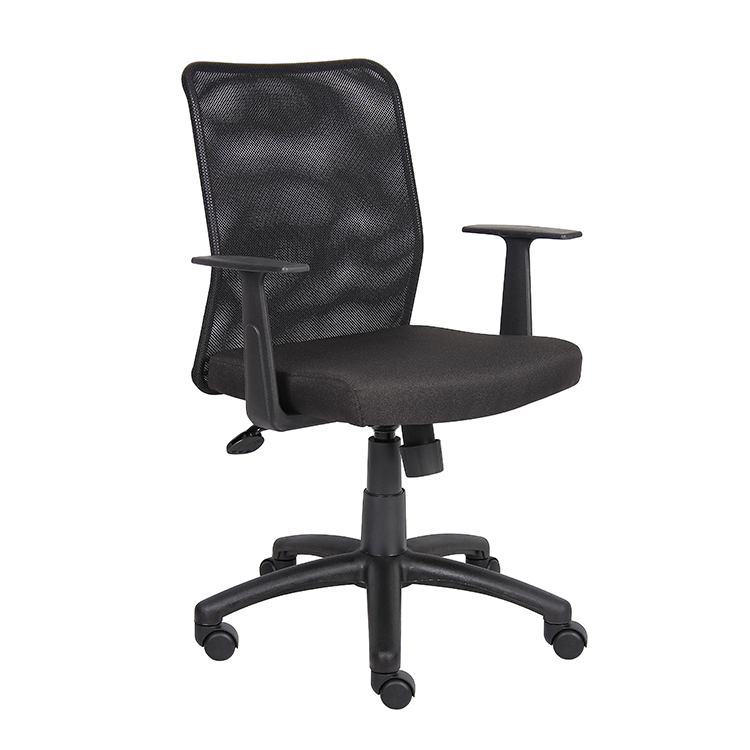 Mesh Back Task Chair with Arms by BOSS Office Chairs