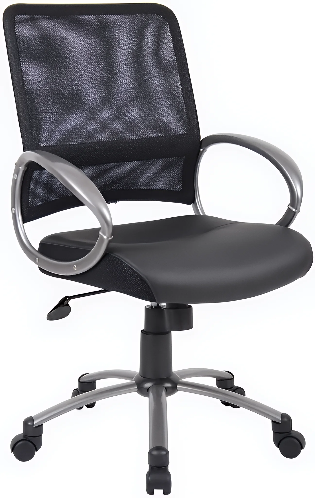 Boss Office Products Managers Mesh Back Task Chair - Black