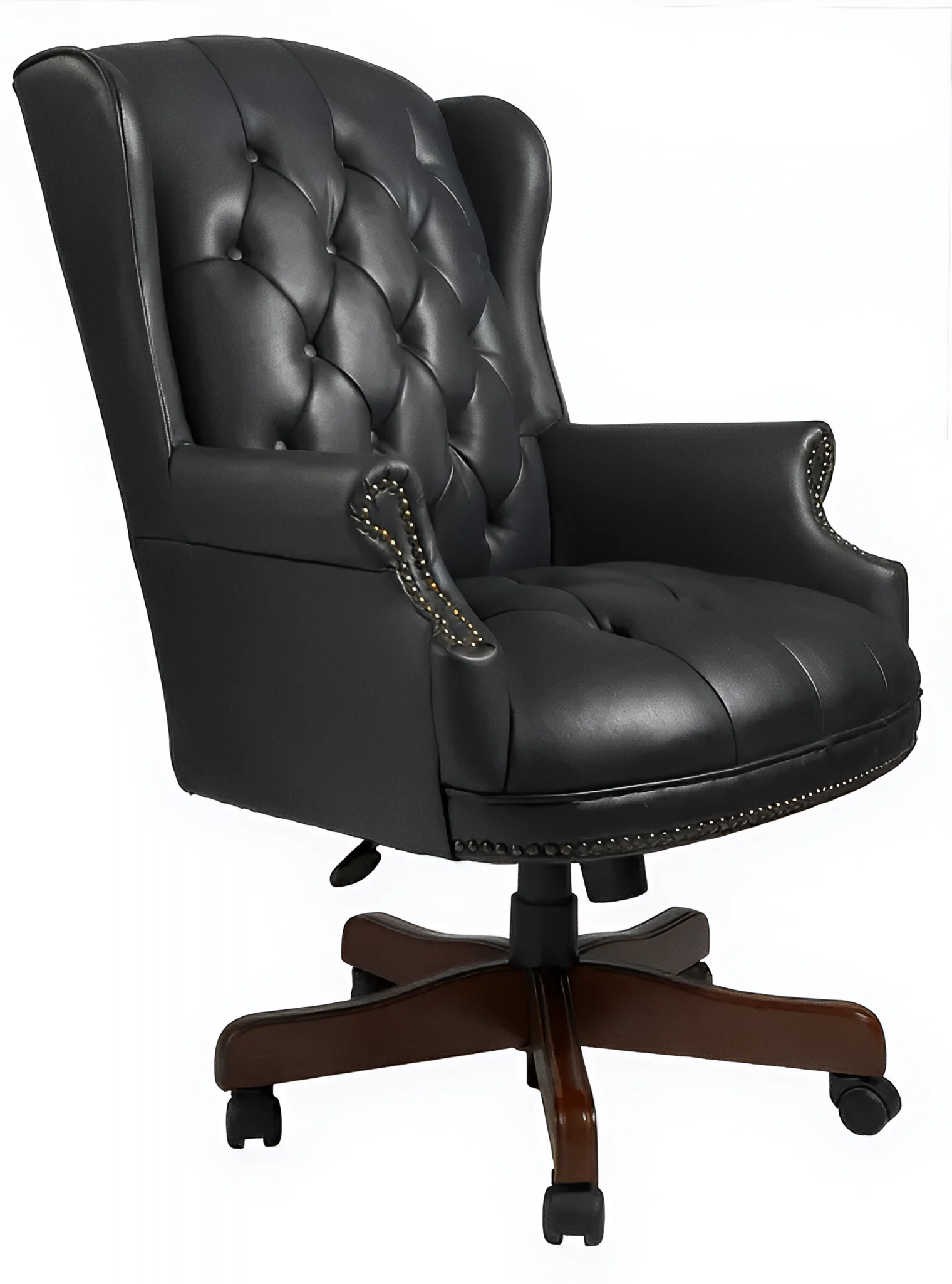 Traditional Style Executive Chair by WFB Designs in Black