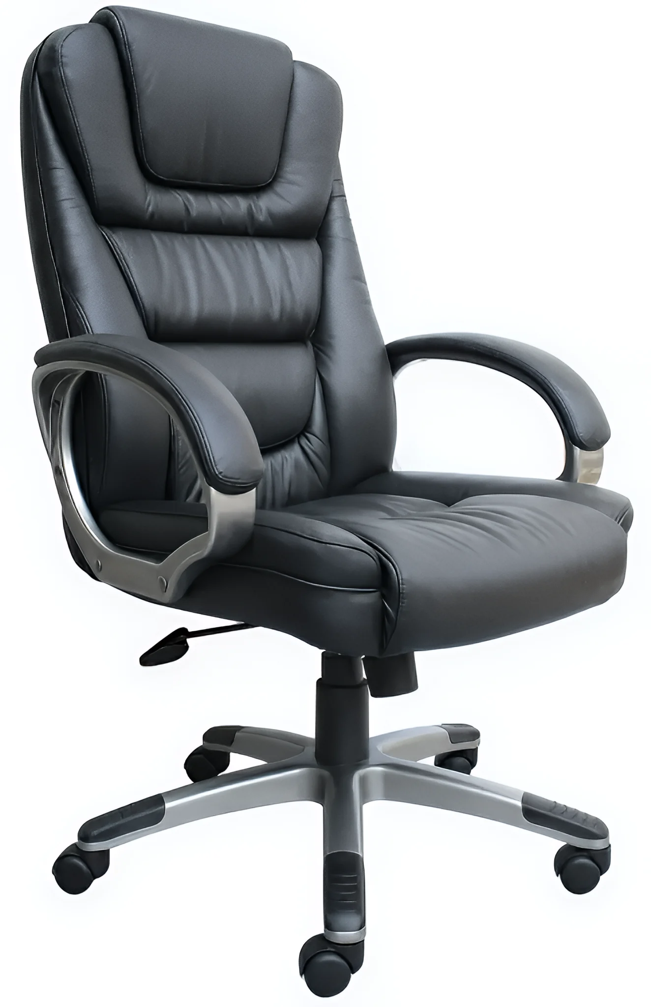 High-Back Executive Chair with Lumbar Support by WFB Designs