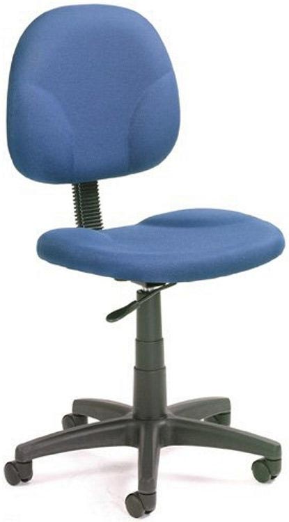 Armless Fabric Task Chair by BOSS Office Chairs