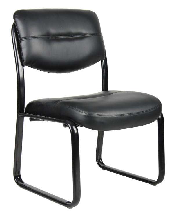 Leather Guest Chair by WFB Designs