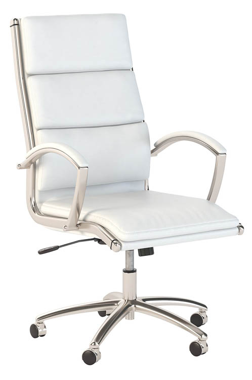 High Back Leather Executive Office Chair by Bush