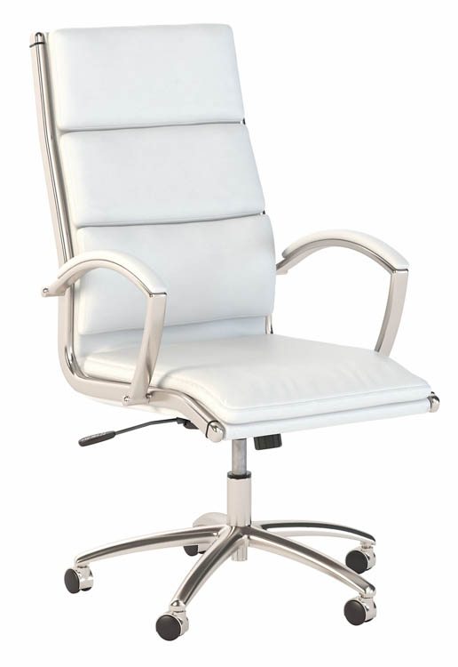 High Back Leather Executive Office Chair by Bush