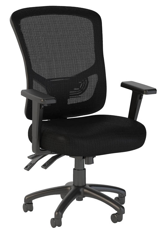 High Back Multifunction Mesh Executive Office Chair by Bush