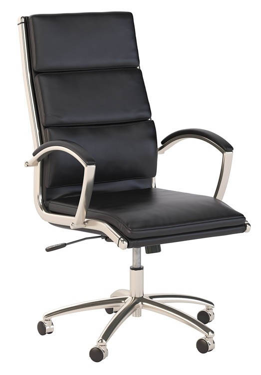 High Back Leather Executive Office Chair by Bush