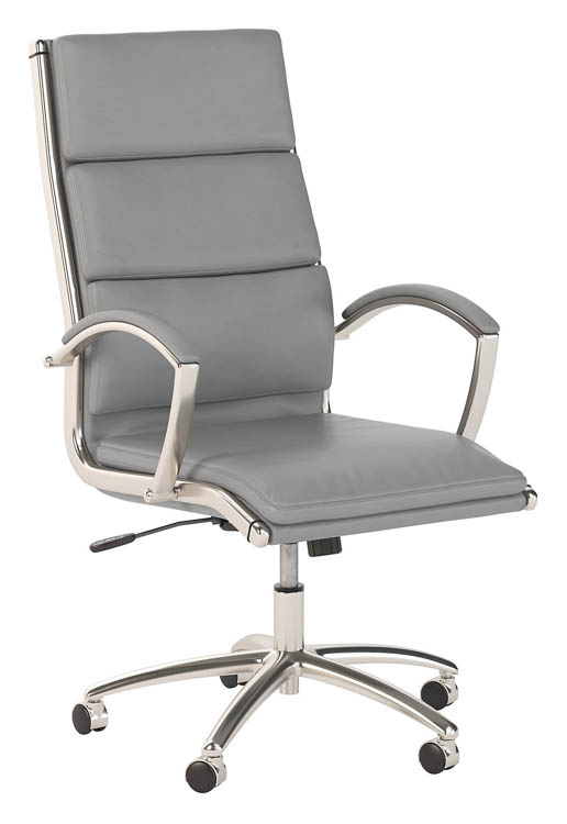 High Back Leather Executive Office Chair by Bush