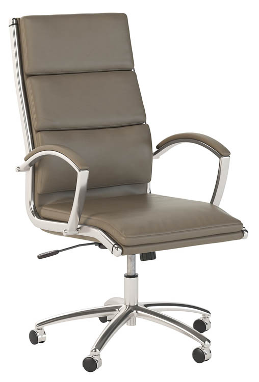 High Back Leather Executive Office Chair by Bush