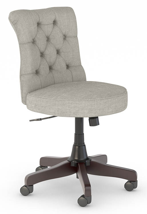 Mid Back Tufted Office Chair by Bush