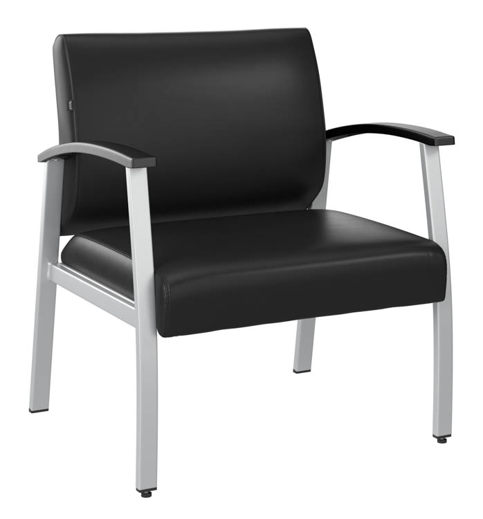 Bariatric Waiting Room Guest Chair with Arms by Bush