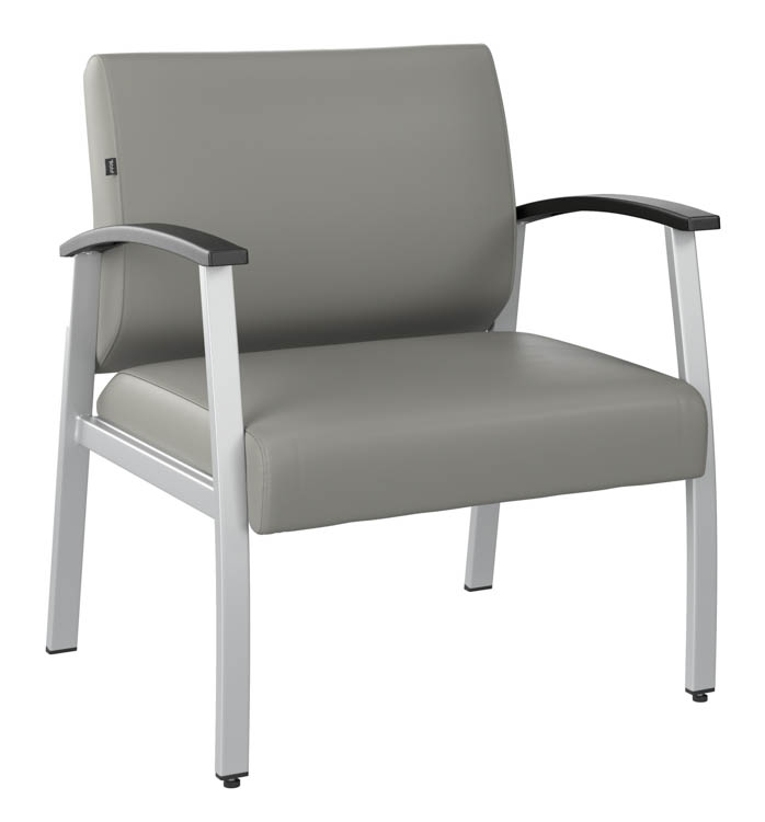 Bariatric Waiting Room Guest Chair with Arms by Bush
