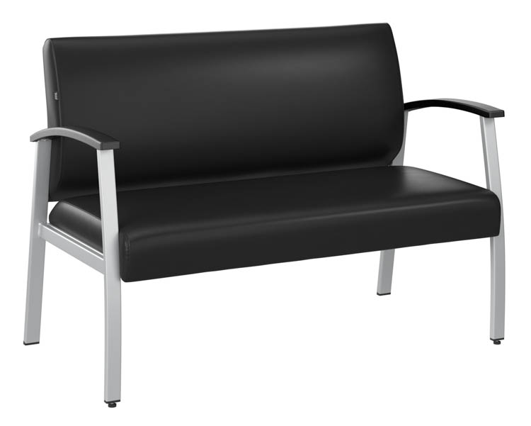 Waiting Room Loveseat with Arms by Bush