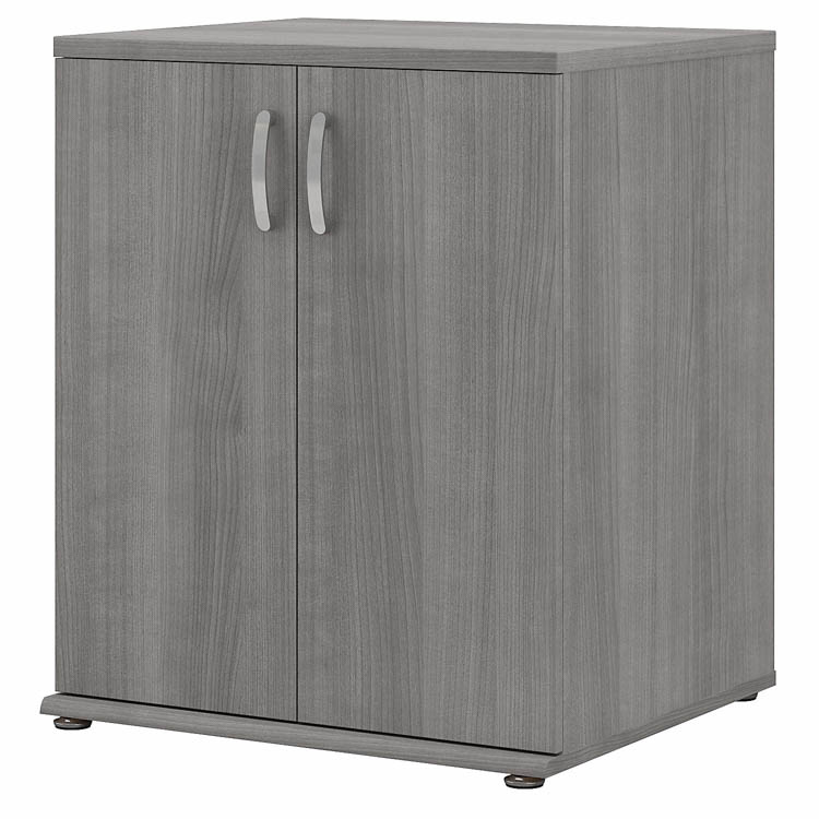 Closet Organizer with Doors and Shelves by Bush