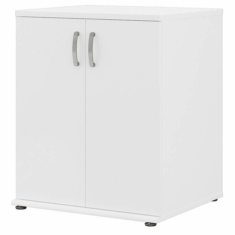 Closet Organizer with Doors and Shelves by Bush
