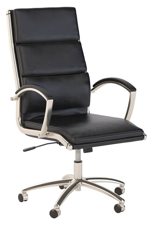 High Back Leather Executive Office Chair by Bush