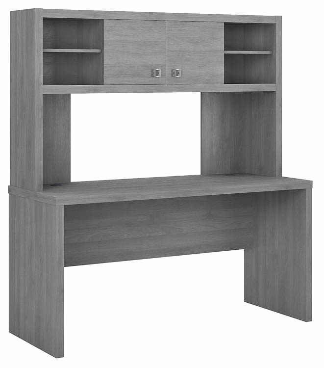 60in W Credenza Desk with Hutch by Bush