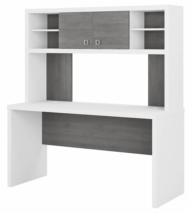 60in W Credenza Desk with Hutch by Bush