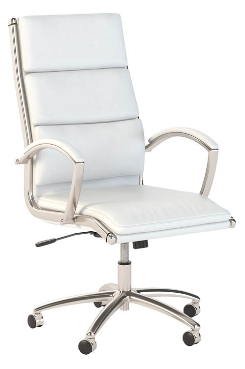 High Back Leather Executive Chair by Bush