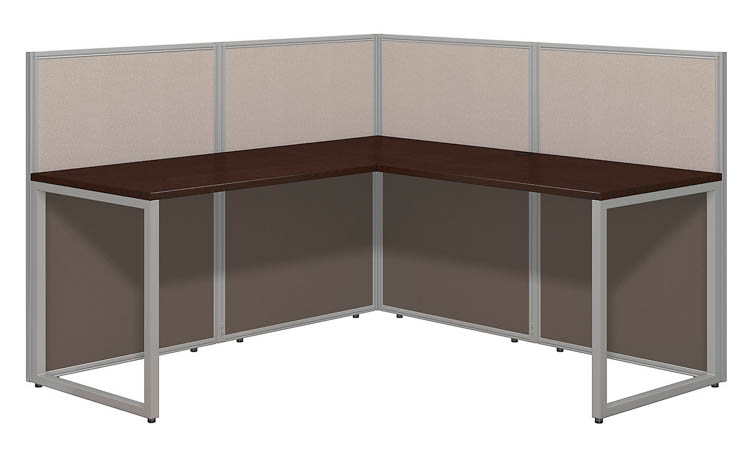 60in W L-Desk Open Office with 45inPanels by Bush