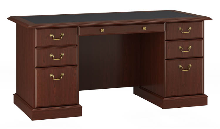 66in W Executive Desk by Bush