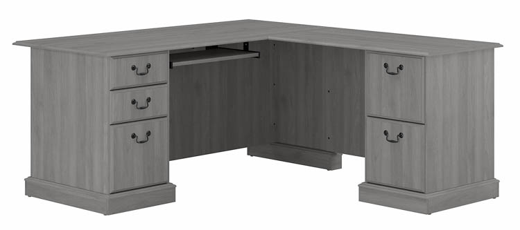66in L-Shaped Executive Desk by Bush