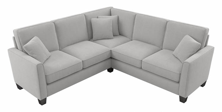 87in W L-Shaped Sectional Couch by Bush