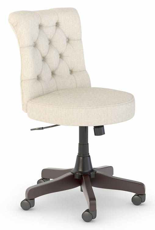 Mid Back Tufted Office Chair by Bush