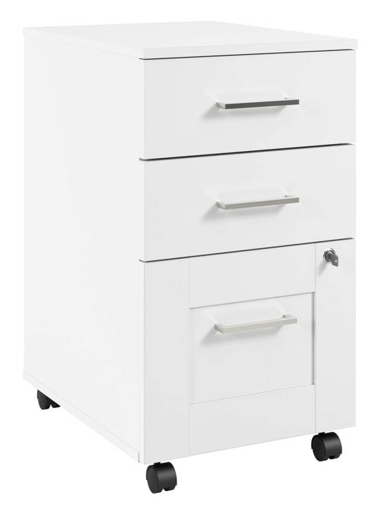 3 Drawer Mobile File Cabinet by Bush