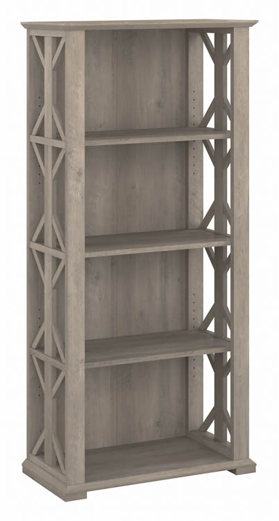 4 Shelf Farmhouse Bookcase by Bush