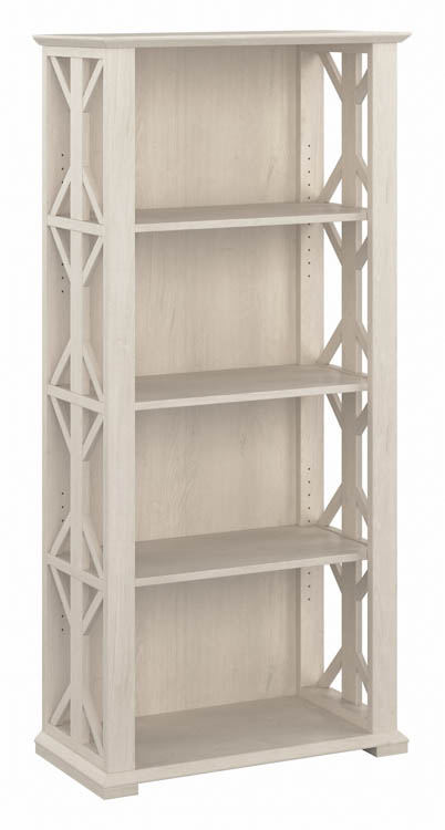 4 Shelf Farmhouse Bookcase by Bush
