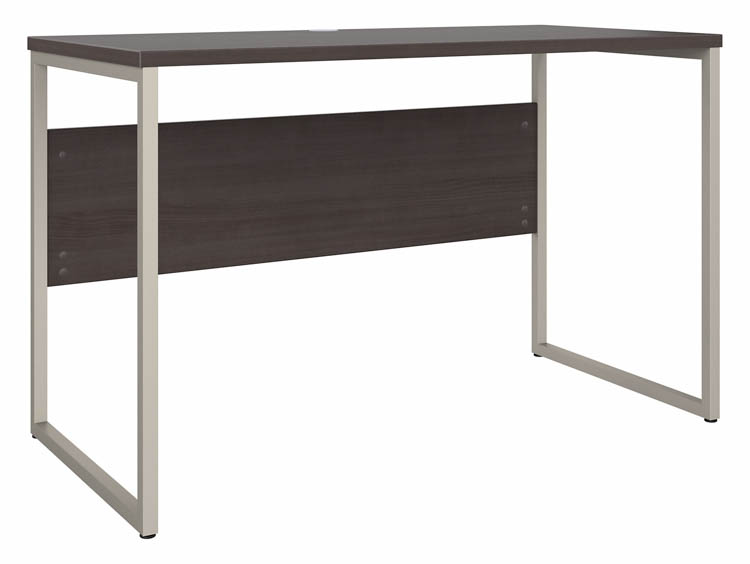 48in W x 24in D Computer Table Desk with Metal Legs by Bush