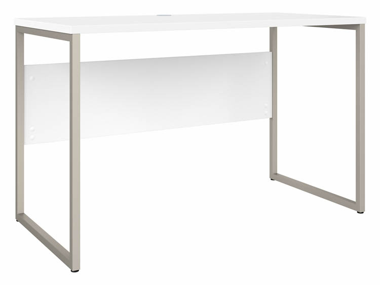 48in W x 24in D Computer Table Desk with Metal Legs by Bush