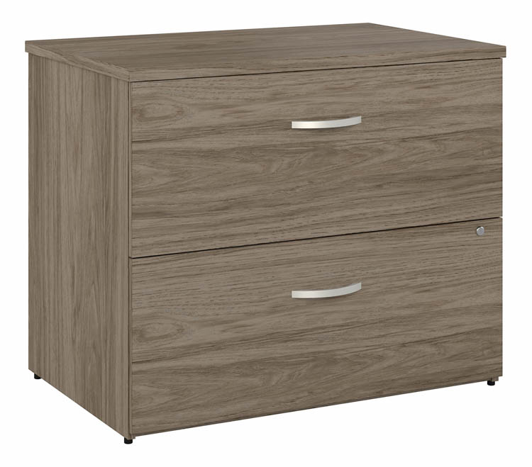 2 Drawer Lateral File Cabinet - Assembled by Bush