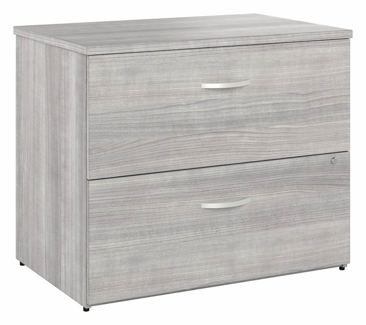 2 Drawer Lateral File Cabinet - Assembled by Bush