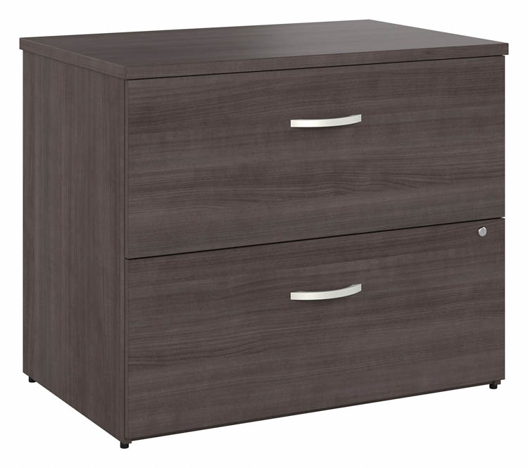 2 Drawer Lateral File Cabinet - Assembled by Bush