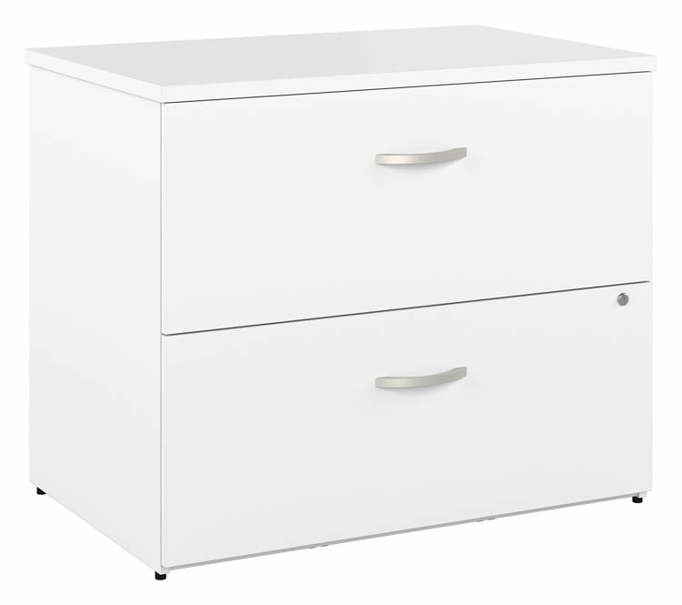 2 Drawer Lateral File Cabinet - Assembled by Bush