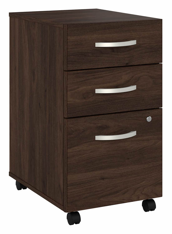 3 Drawer Mobile File Cabinet - Assembled by Bush