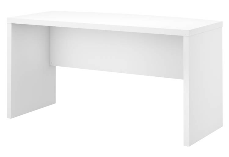 60in W Bow Front Desk by Bush