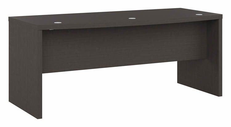 72in W Bow Front Desk by Bush