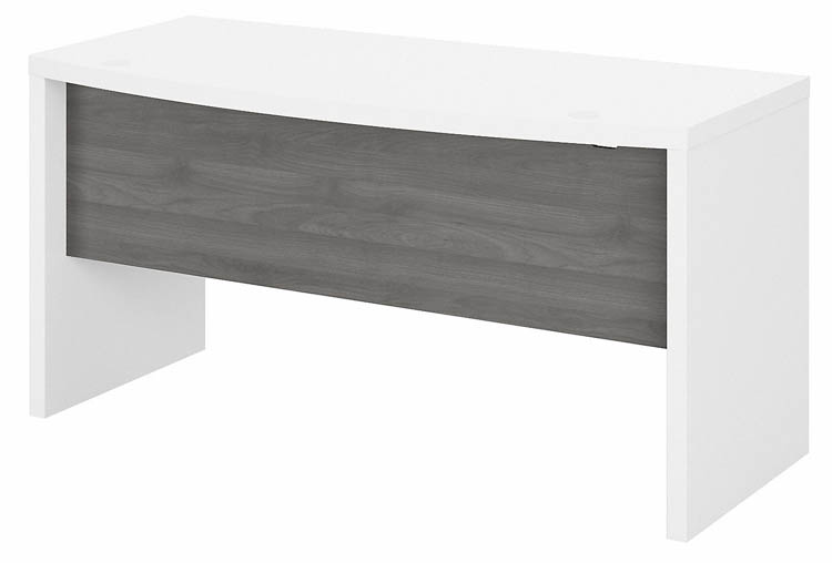 60in W Bow Front Desk by Bush