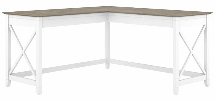 60in W L-Shaped Desk by Bush