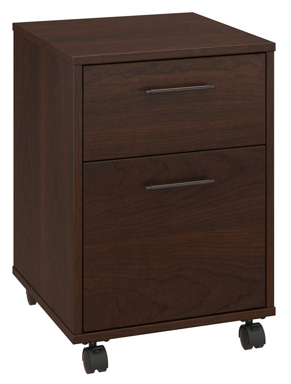 2 Drawer Mobile File Cabinet by Bush